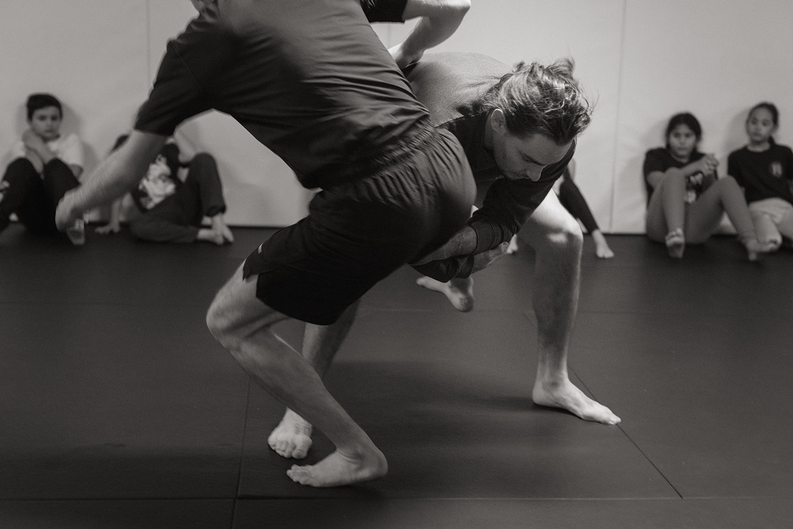 Freestyle Dojo students sparring