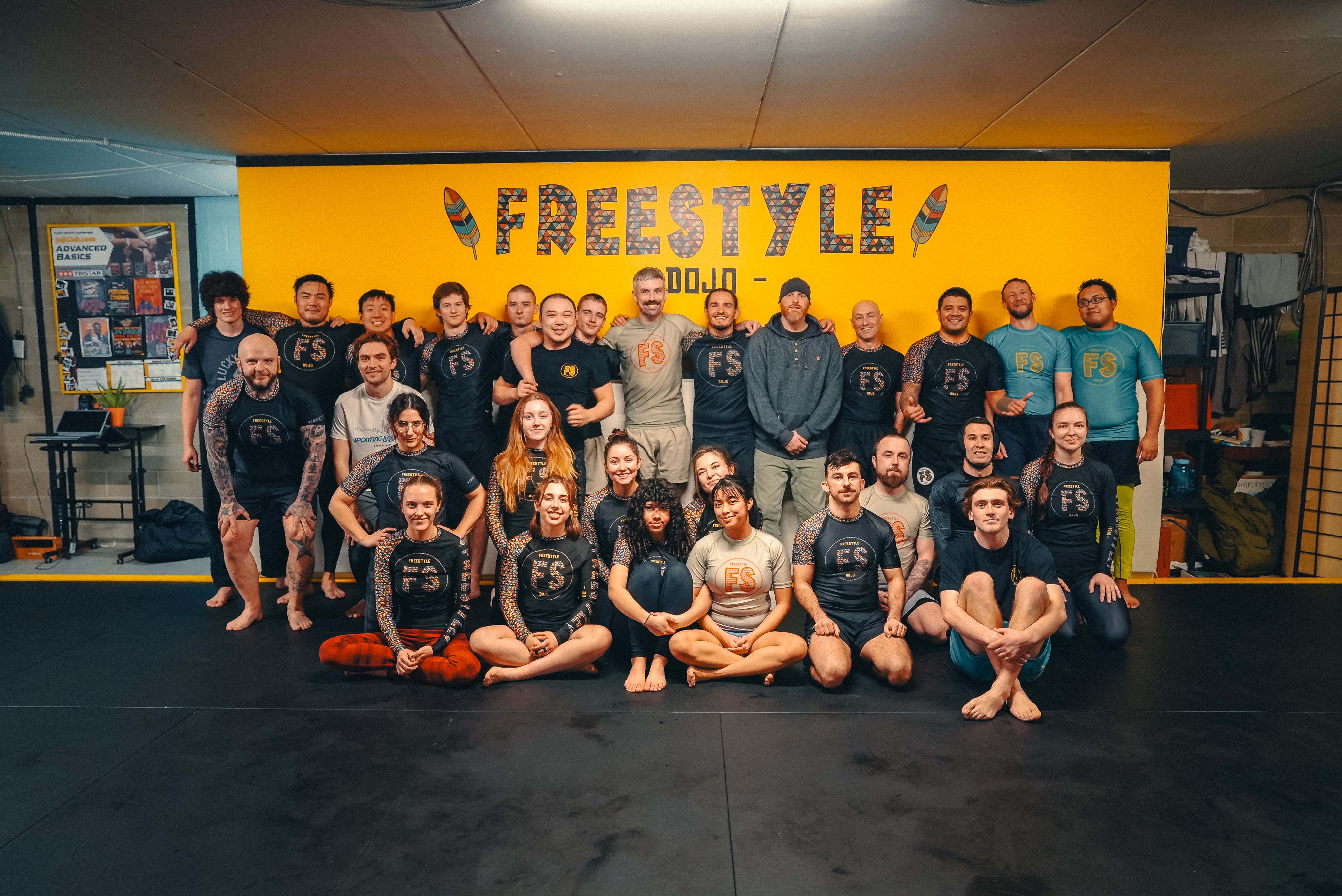 Freestyle Dojo Adult Class Photo