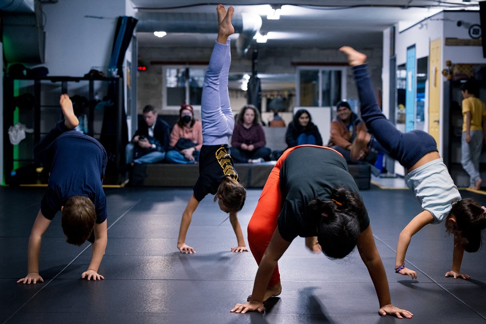 Kids Jiu Jitsu class at Freestyle Dojo Toronto